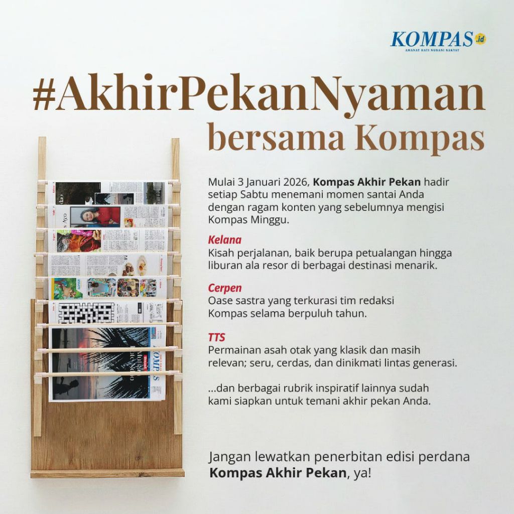 Koran Kompas Edisi Akhir Pekan (Kompas Sabtu)