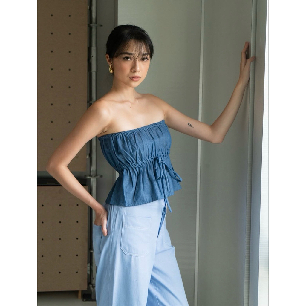 Hadulset Celine Top - Tube Top - Atasan Wanita - Tank Top Wanita