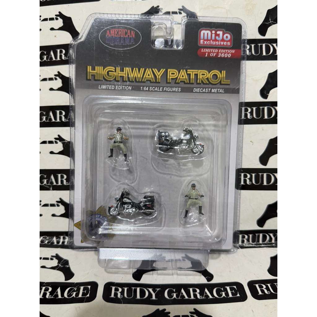 Figure Mijo skala 1:64 Highway Patrol