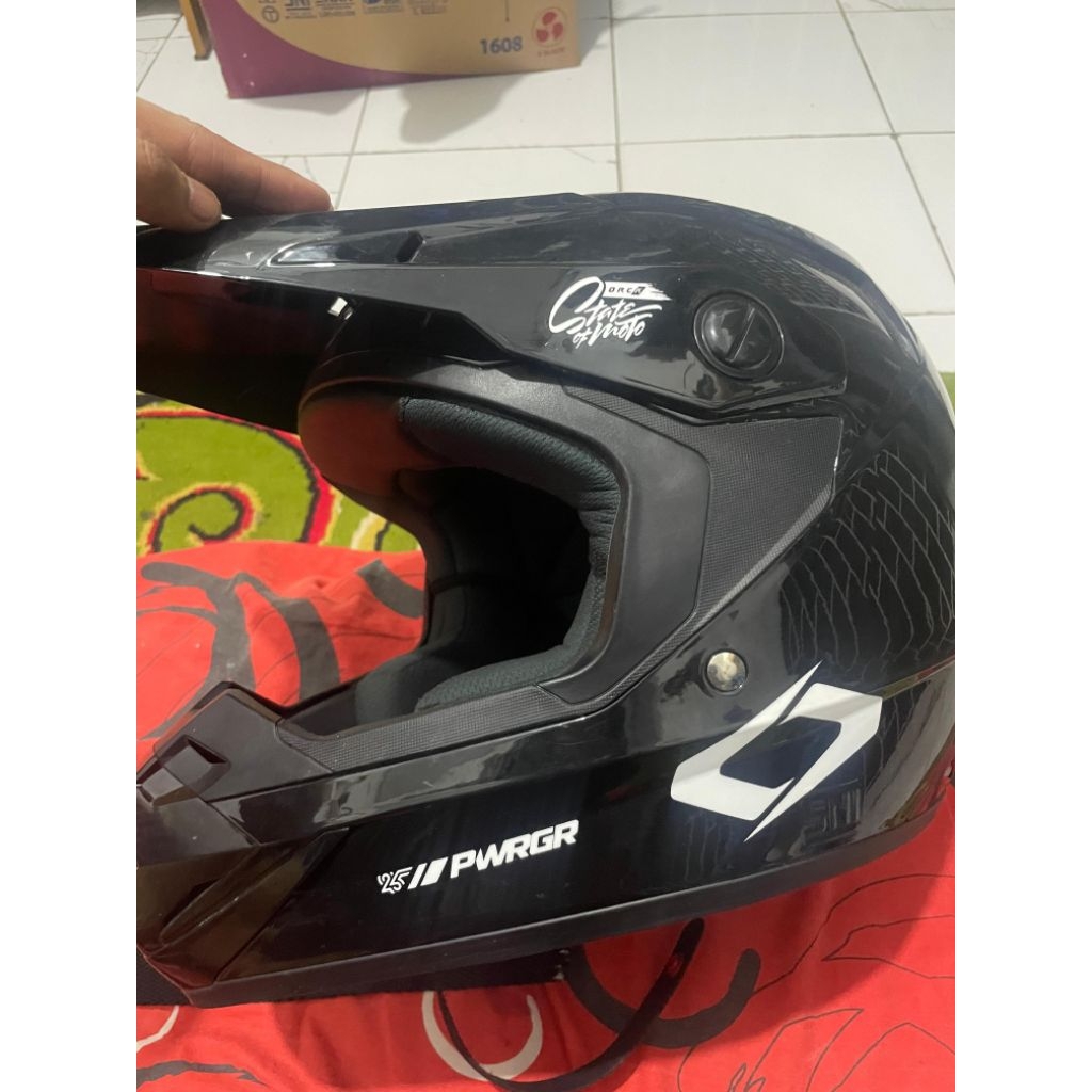 Helm Orca ful Hitam