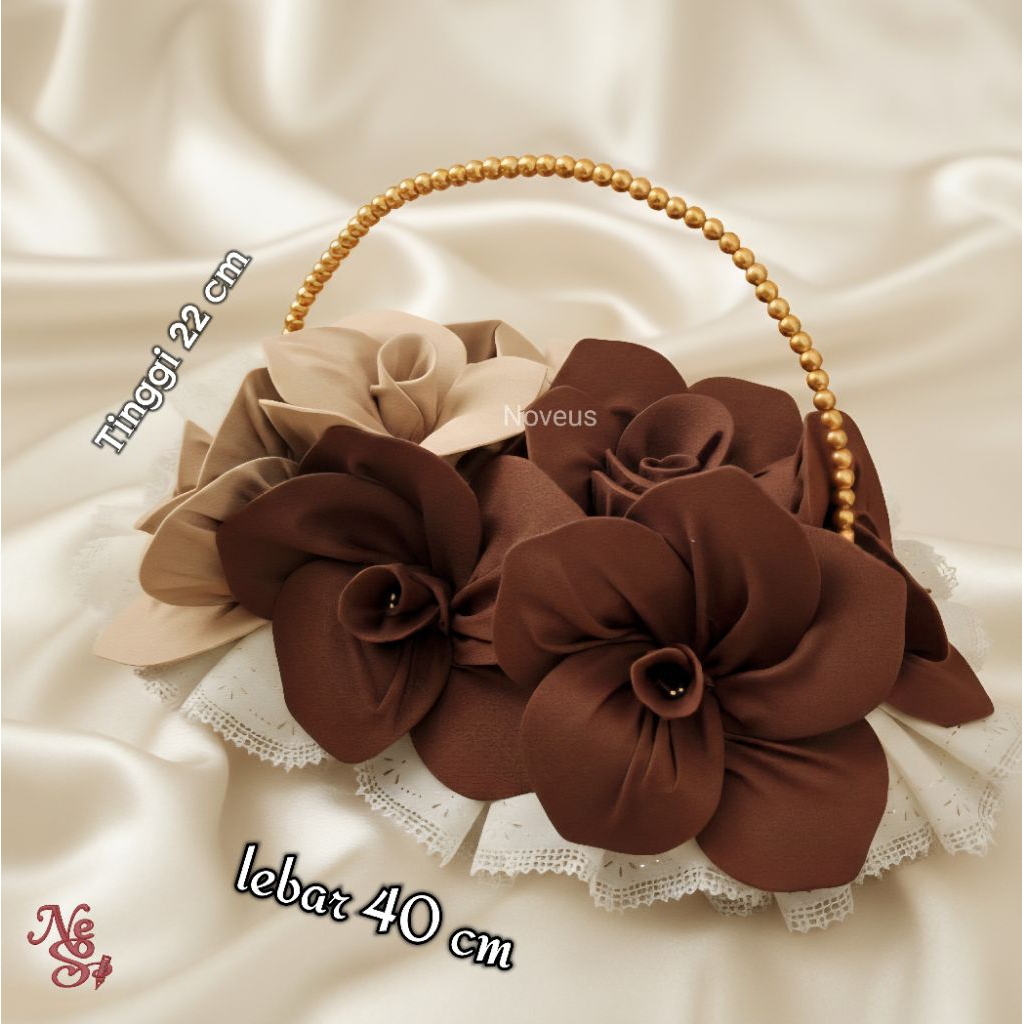 kerudung segi empat hampers | buket kerudung