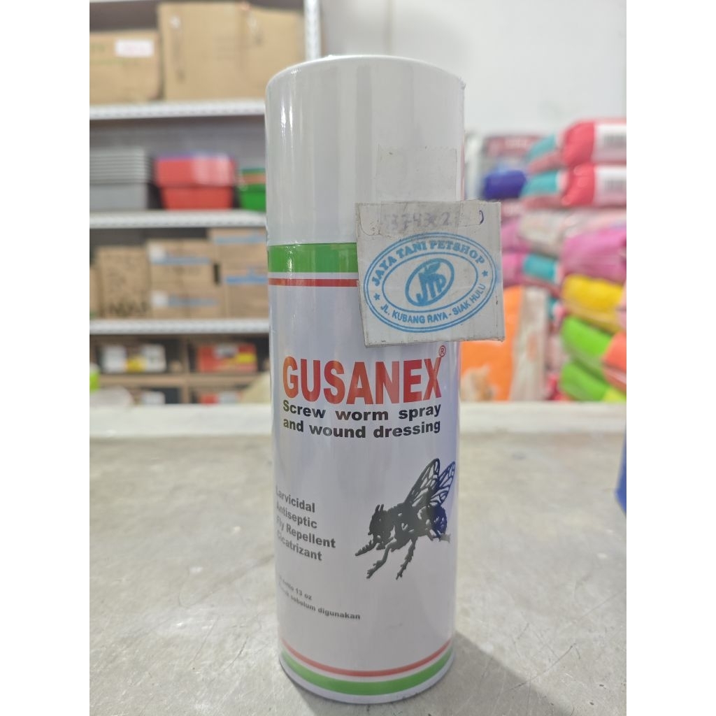 Gusanex obat pencegah pmk luka lalat infeksi sapi ayam kambing kerbau lembu