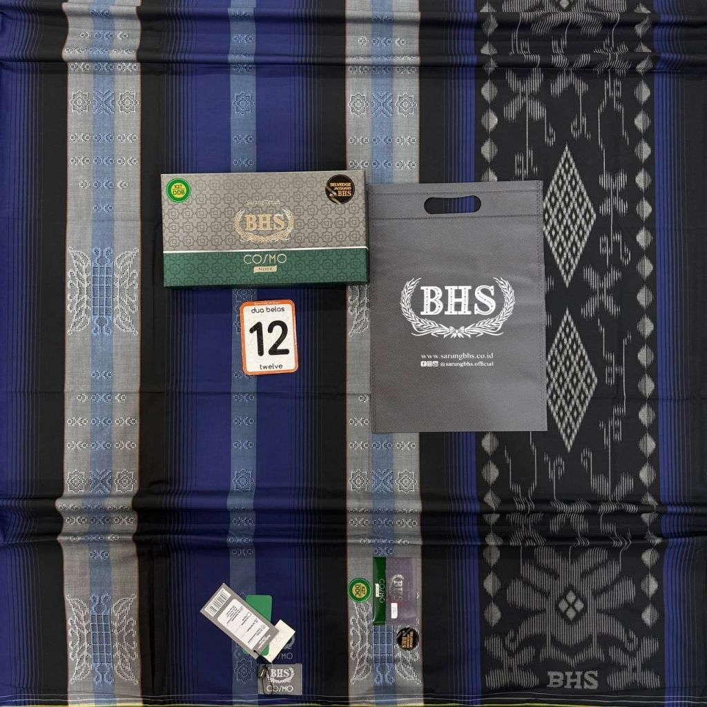 sarung BHS Cosmo Silver 100% ori