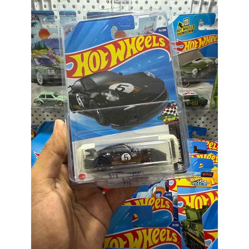 Hot wheels Porsche reguler hitam