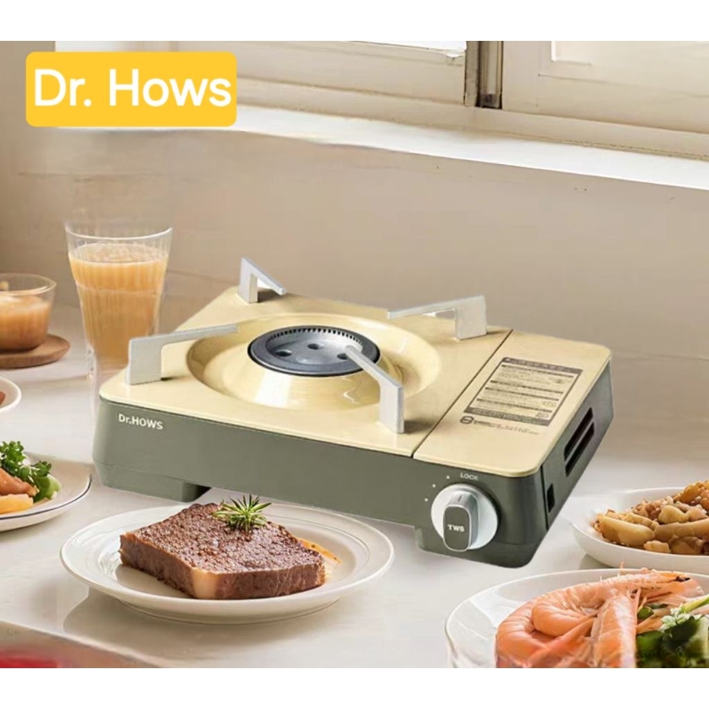 Kompor Gas Portable Dr.Hows Original / Portable Stove Dr.Hows / Kompor Gas Twinkle Stove / Kompor Ko