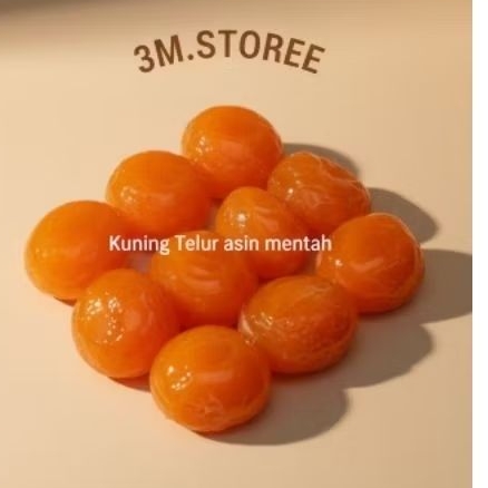 Kuning Telur Asin Mentah Frozen per butir