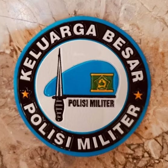 Stiker Embos POLISI MILITER