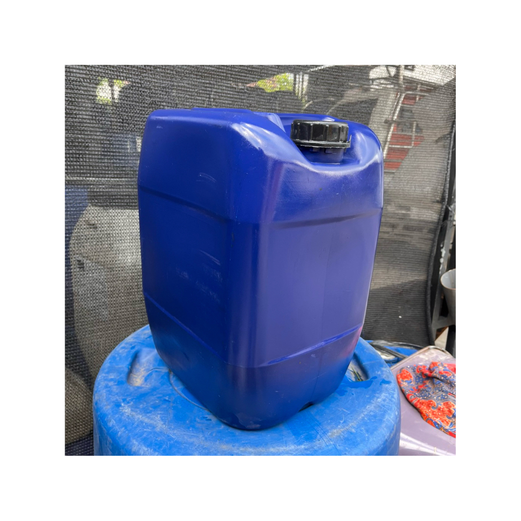 Jerigen Plastik 35 Liter HDPE - Tahan Banting, Bahan Tebal, Tersedia Tutup