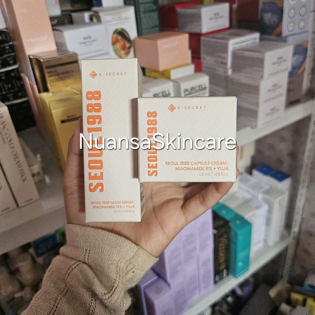 Ksecret Seoul Capsule Cream Niacinamide 5% + Yuja 50ml ksecret seoul glow serum