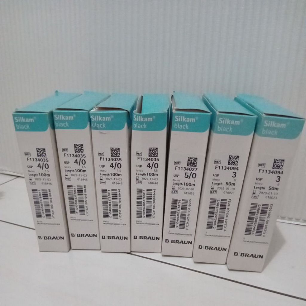 B Braun Silkam Black/Braun Silk Roll/Catgut Silk B Braun/Cat Gut Silk Braun/Silk Roll Braun