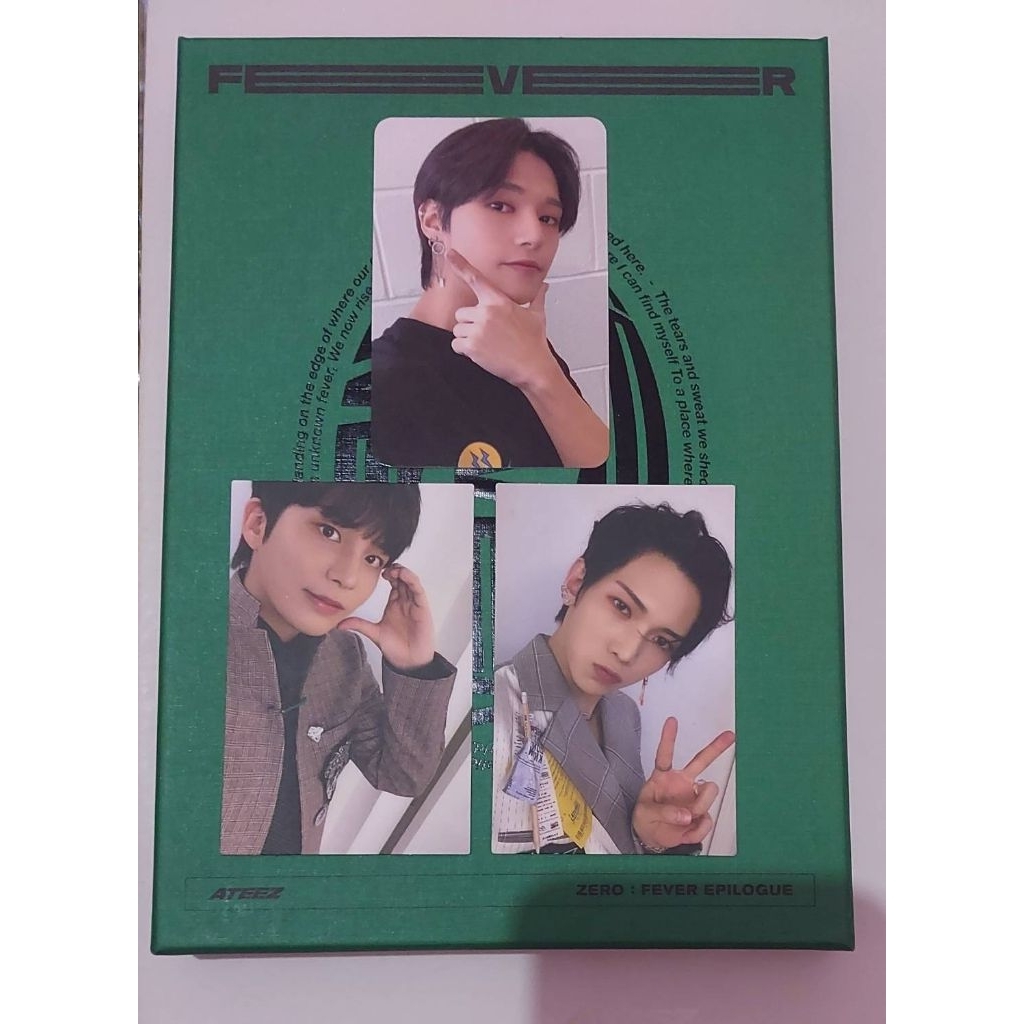 ateez album epi versi a diary z wooyoung yeosang makestar bene pc lim hongjoong san mingi seonghwa a
