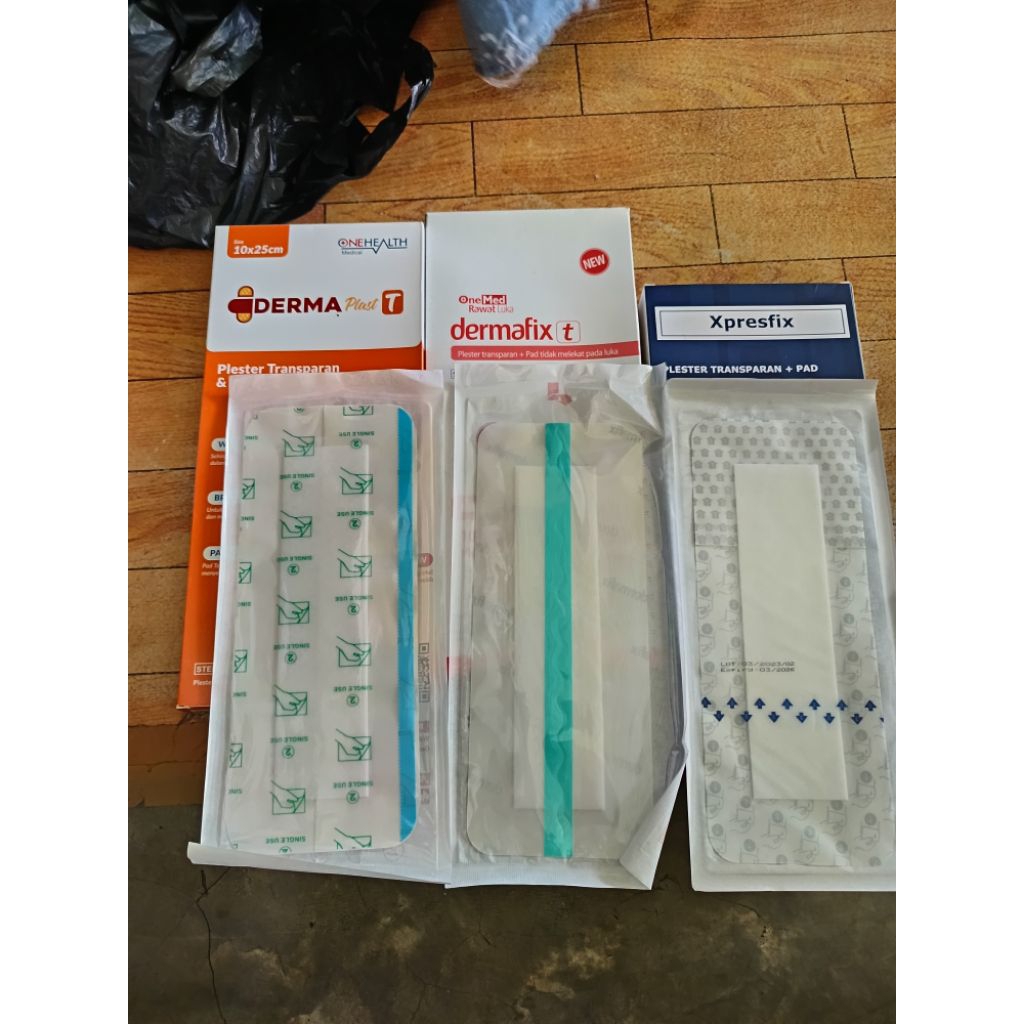 GIDCARE XPRESFIX PLASTERR TRANSSPARANN DENGAN PADD 10X25 CM