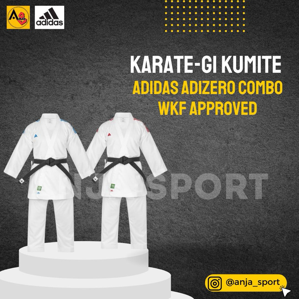 KARATE-GI KUMITE ADIDAS ADIZERO COMBO (2BAJU 1 CELANA)