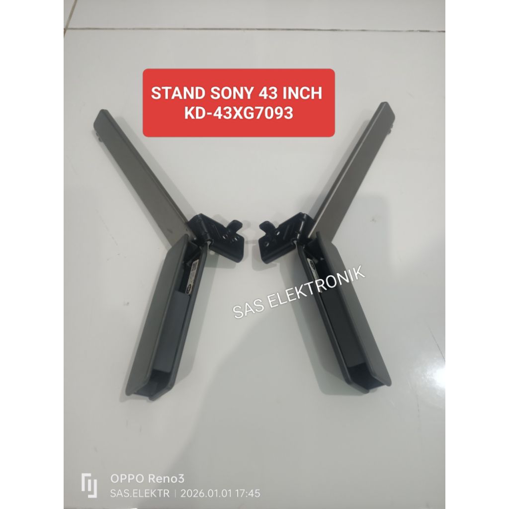 STAND BRACKET KAKI PEDESTAL DUDUKAN TV LED SONY 43 INCH KD-43XG7093 474556511 474556611