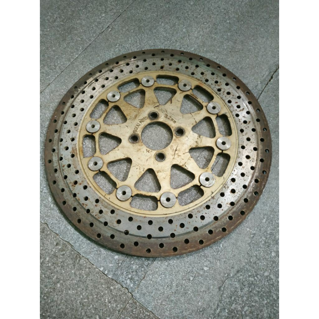 Disk Floating Yoseki moto  entah suzuki Kawasaki bebek 320MM TAG PSM KTC DAYTONA MOGE racing one