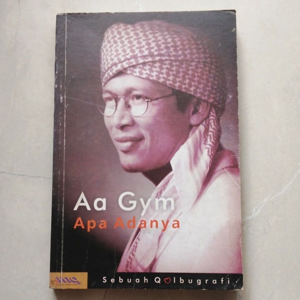 Buku Aa Gym Apa Adanya Sebuah Qolbugrafi ( ORI BEKAS )