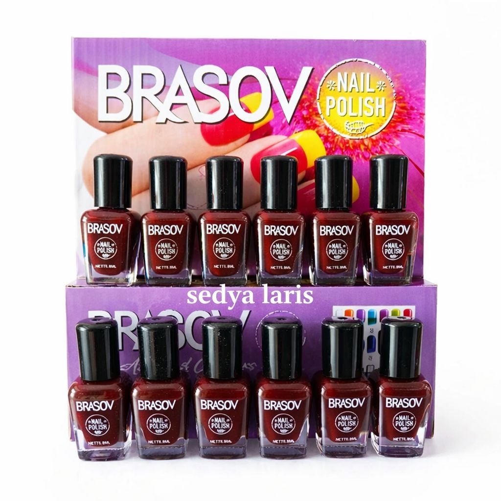 [12 PCS] Brasov Kutek Maroon 101 / Brasov Kutek Maroon 1 Lusin