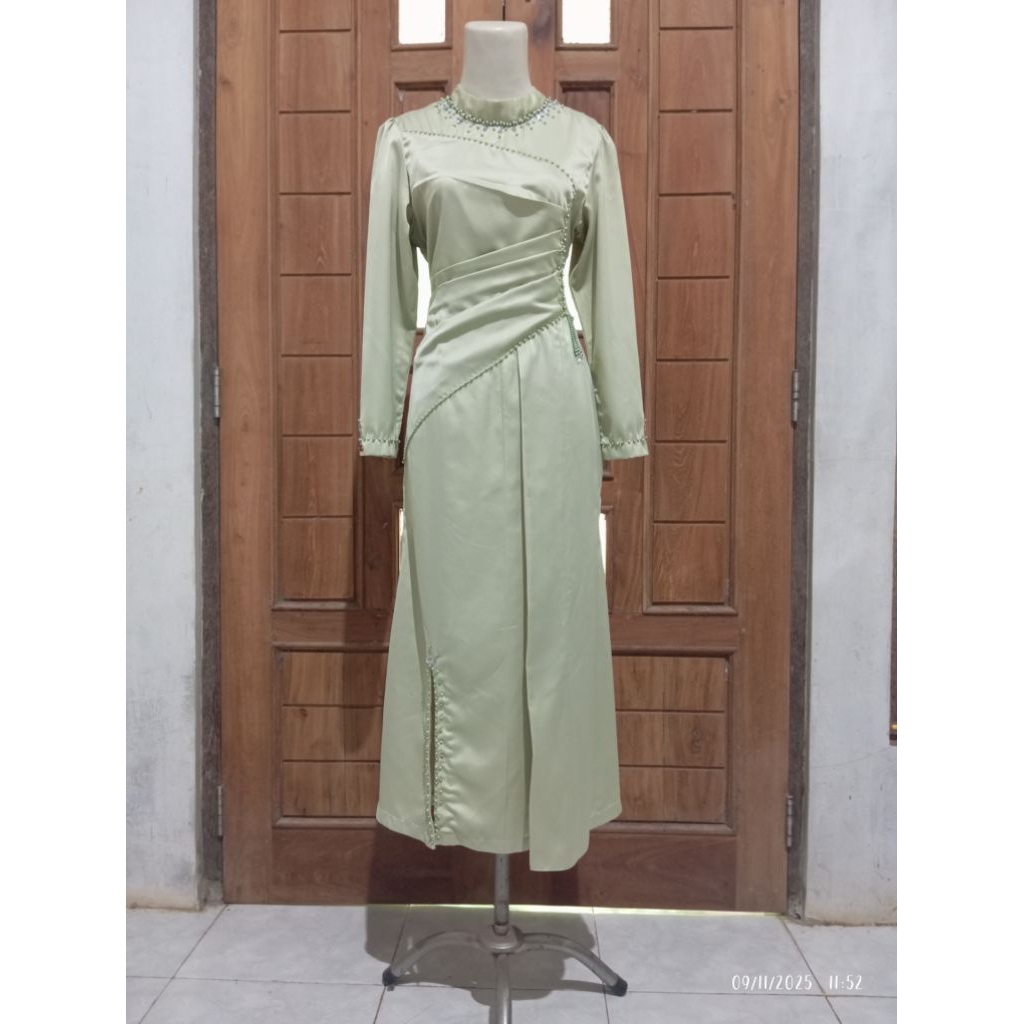 dress pesta kekinian dress maxmara payet bridesmaid dress wedding