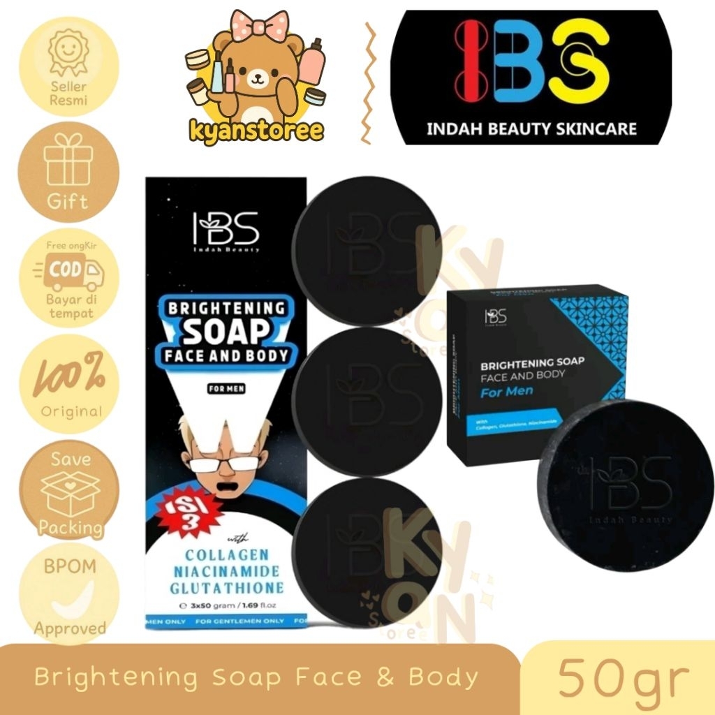 IBS BRIGHTENING SOAP FACE & BODY