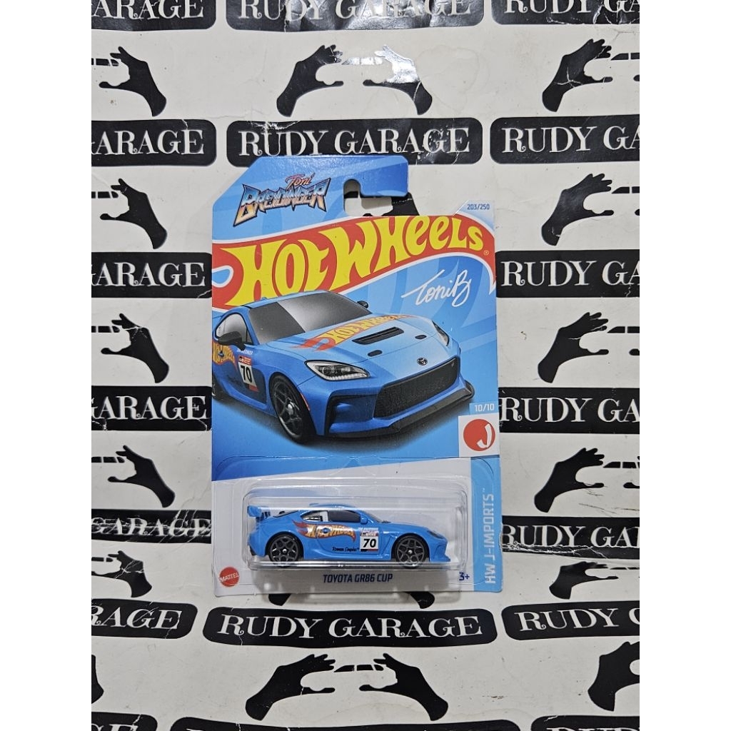 Hot wheels Toyota GR86 Cup Biru