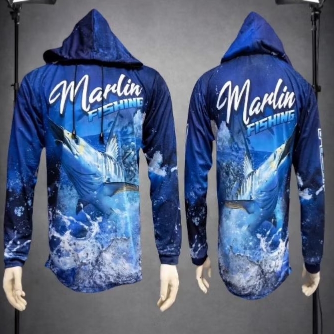 Jersey kaos mancing mania | Jersey kupluk fishing dewasa | lengan panjang