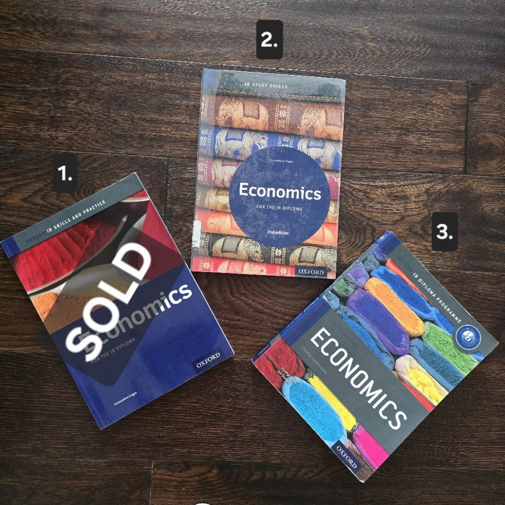 [BEKAS,100% ORI] ECONOMICS - OXFORD IB Diploma