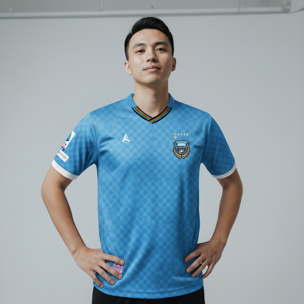 ATHLETIC SPORTWEAR - Jersey Vintage Bola Fantasy Kawasaki Frontale Home 2024 Fullprinting Casual - A