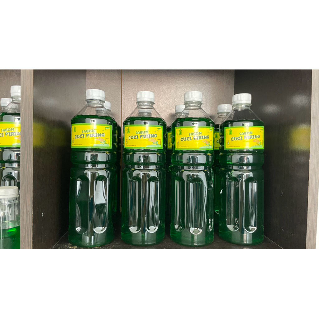 Sabun cuci piring 1L (kemasan botol plastik)