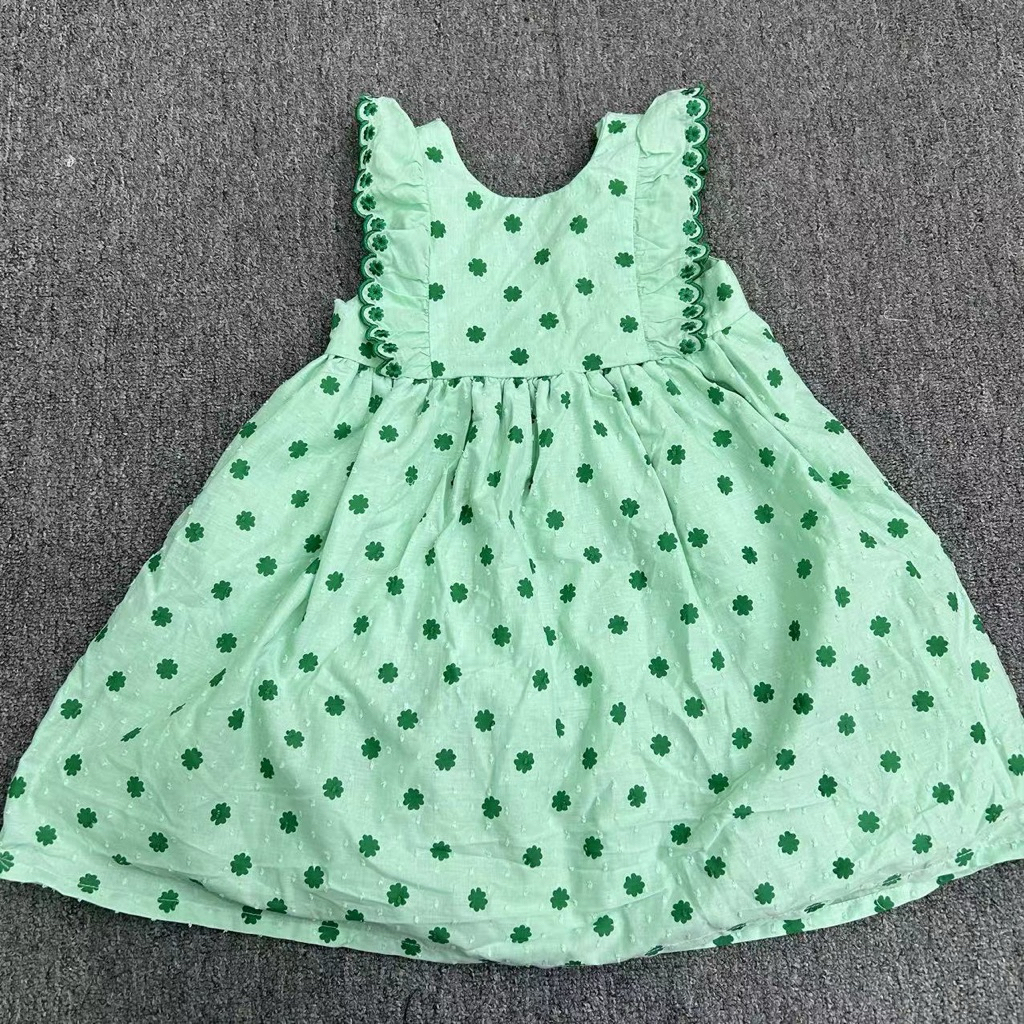 Dress clover hijau ISAAC MIZRAHI