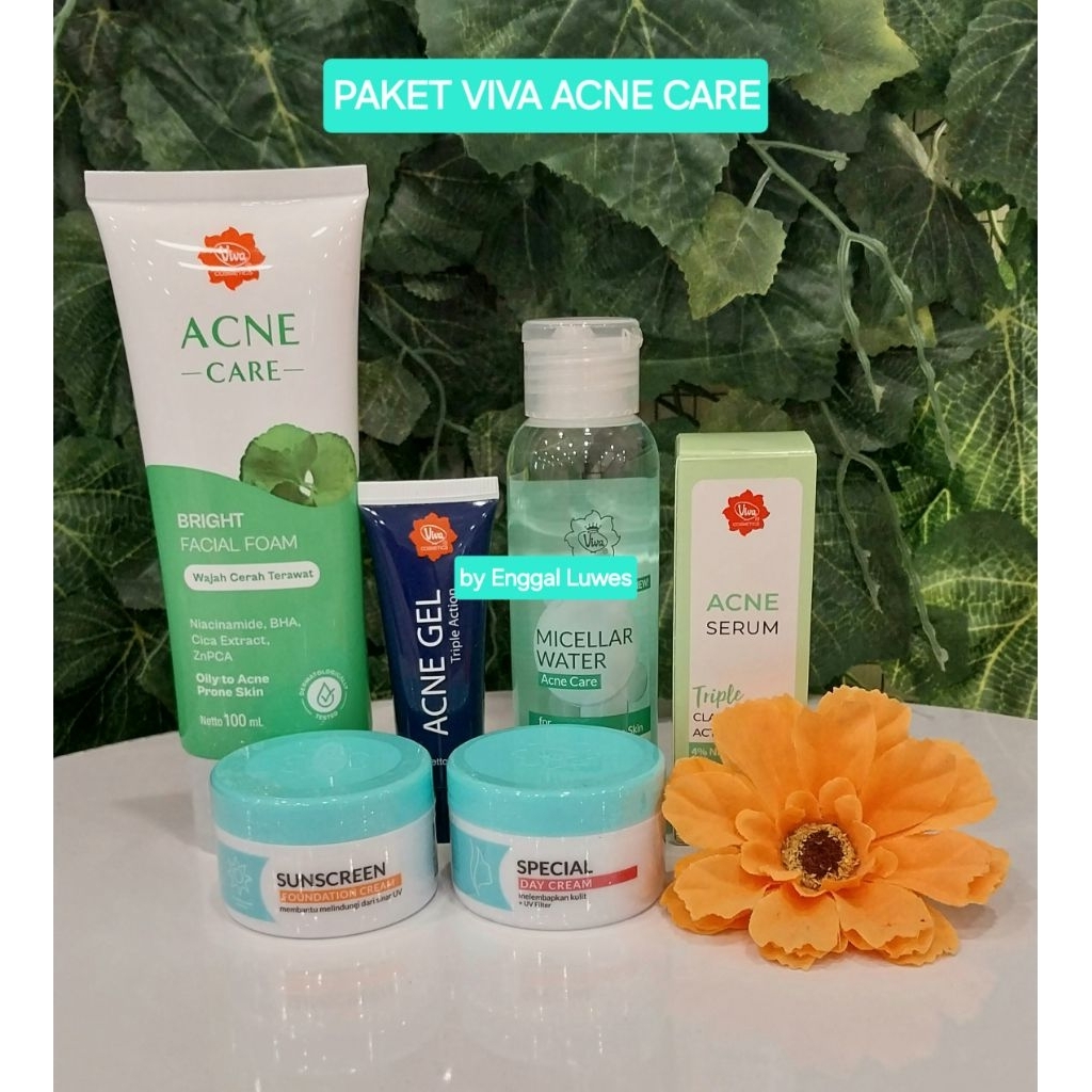 PAKET VIVA ACNE CARE/ PAKET VIVA KULIT BERJERAWAT