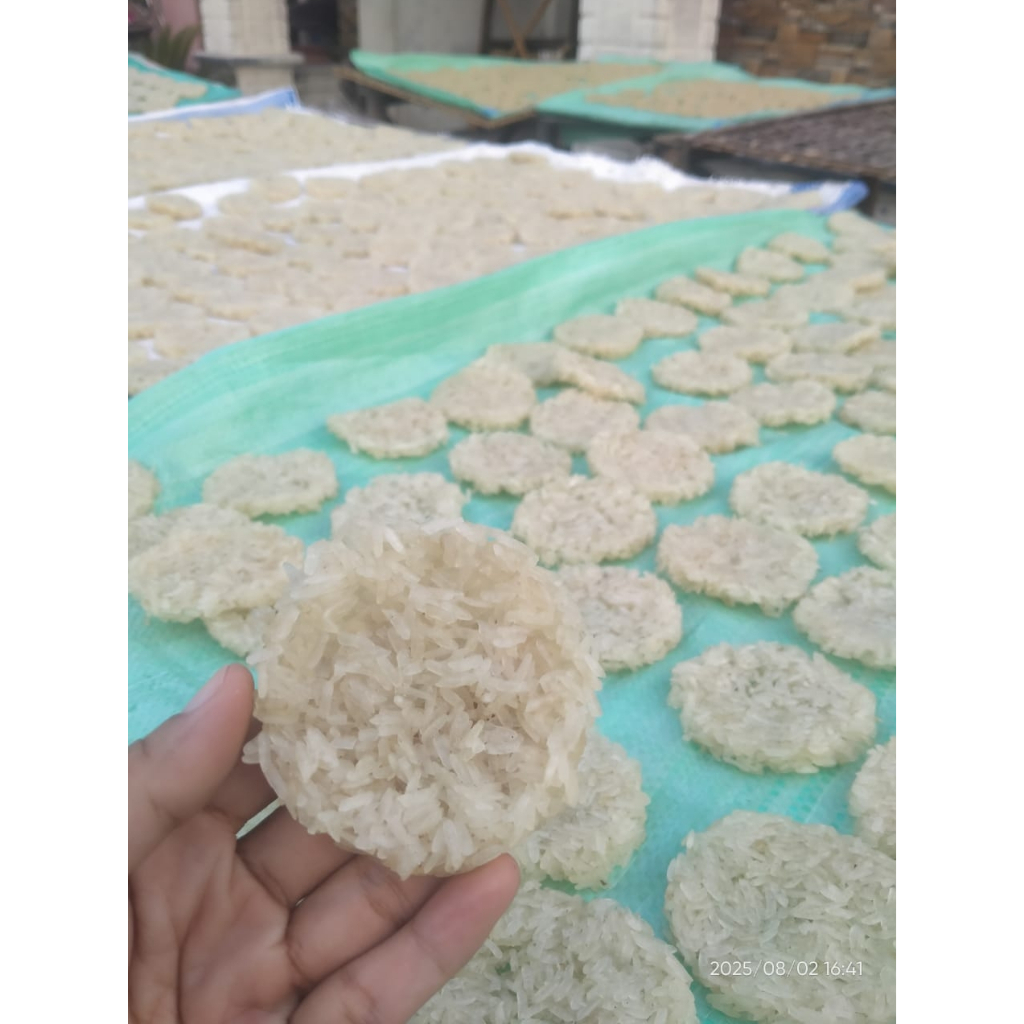 KRasa RENGGINANG MENTAH KILOAN (berat 1kg) - rasa ORIGINAL