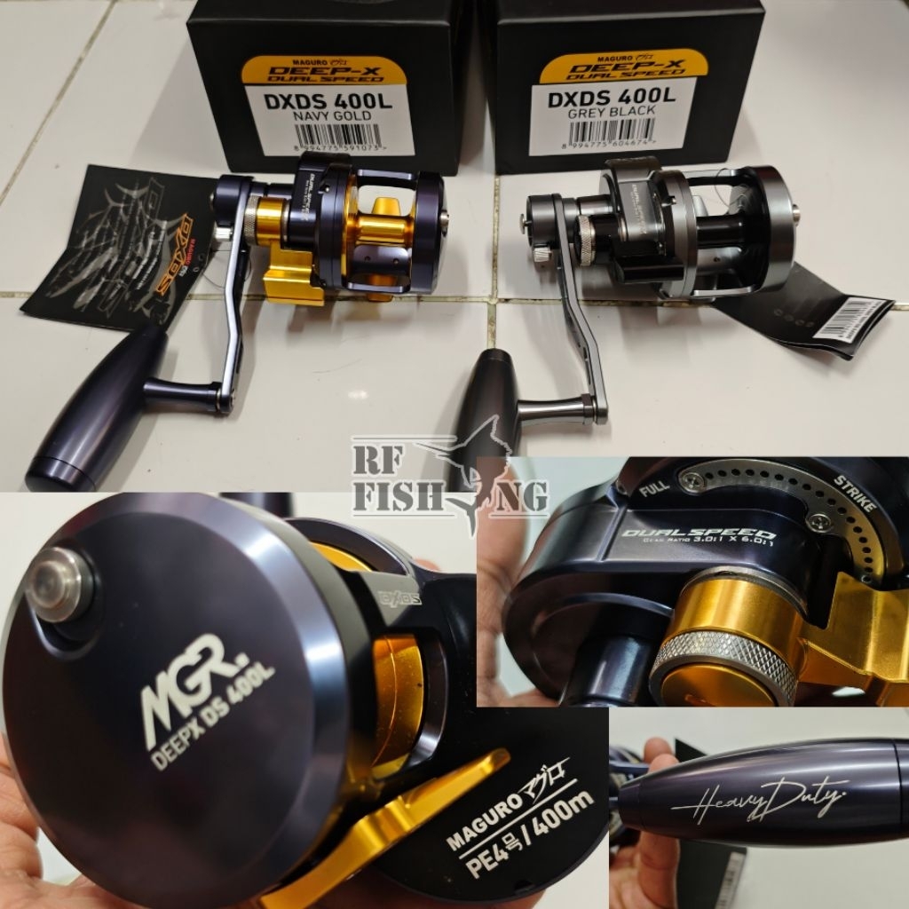 Reel OH Maguro Deep X Dual Speed DXDS