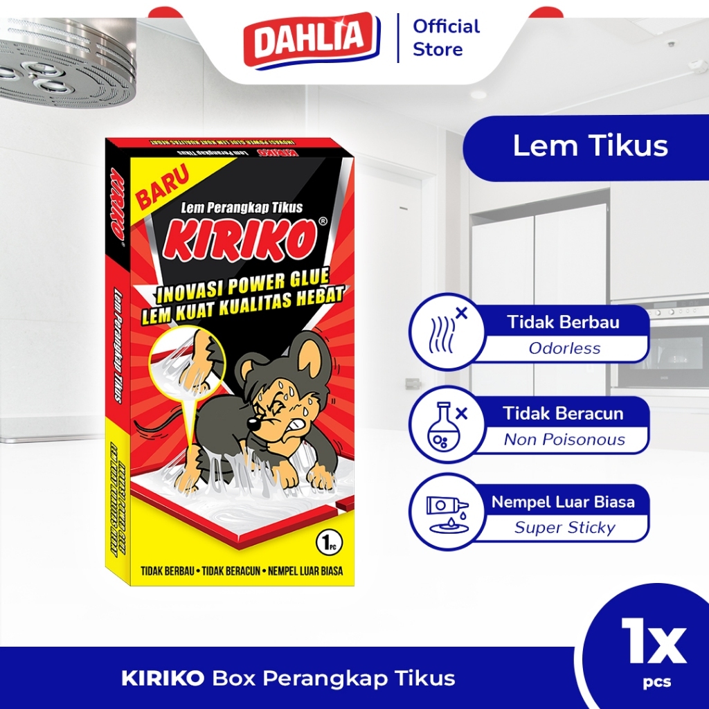 Lem Tikus Super Lengket - Lem Tikus Racun Tikus Kiriko Papan - Lem Tikus Super Ampuh/LEM TIKUS Kriko