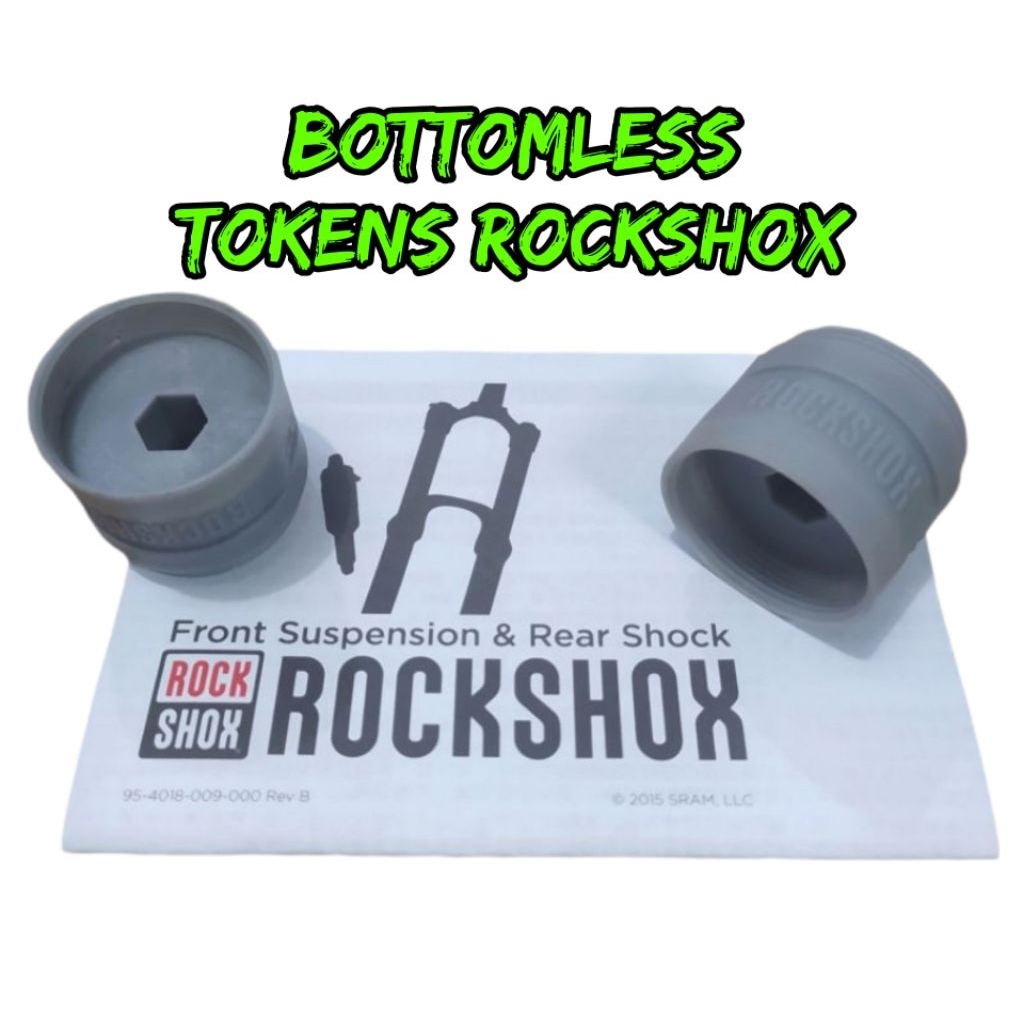 Rockshox Bottomless tokens volume spacer fork rockshox solo air pike lyrik boxxer yari relevation si