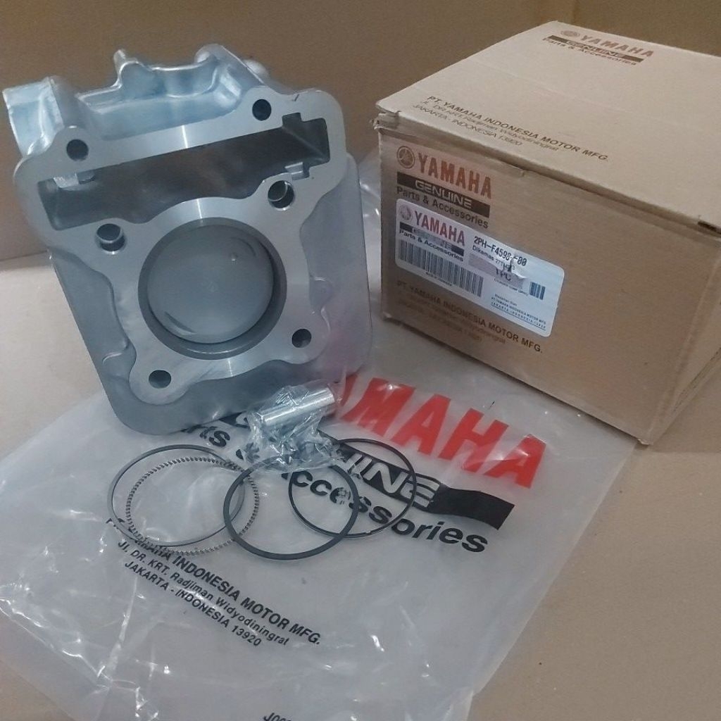 Blok Seher Cylinder Blok Yamaha 2PH Bisa Untuk motor skuter matic Yamaha 125cc generasi Blue Core, t