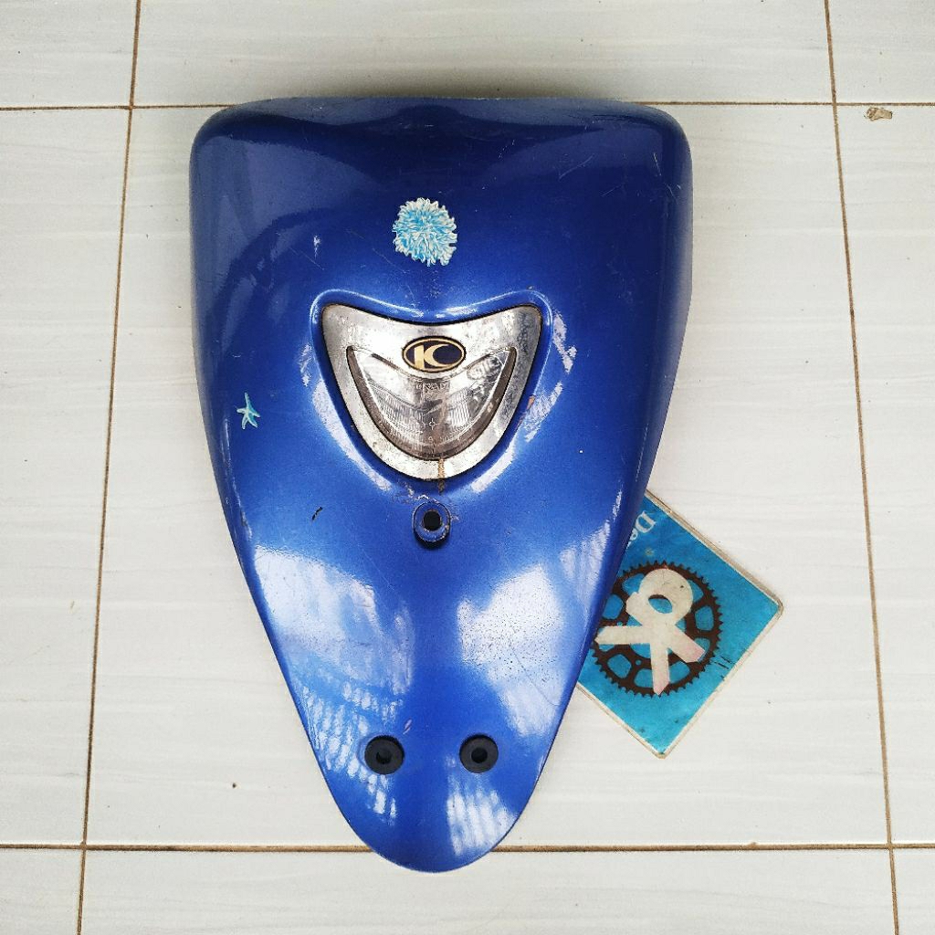 cover tameng dasi panel dada kymco easy 100 original bekas