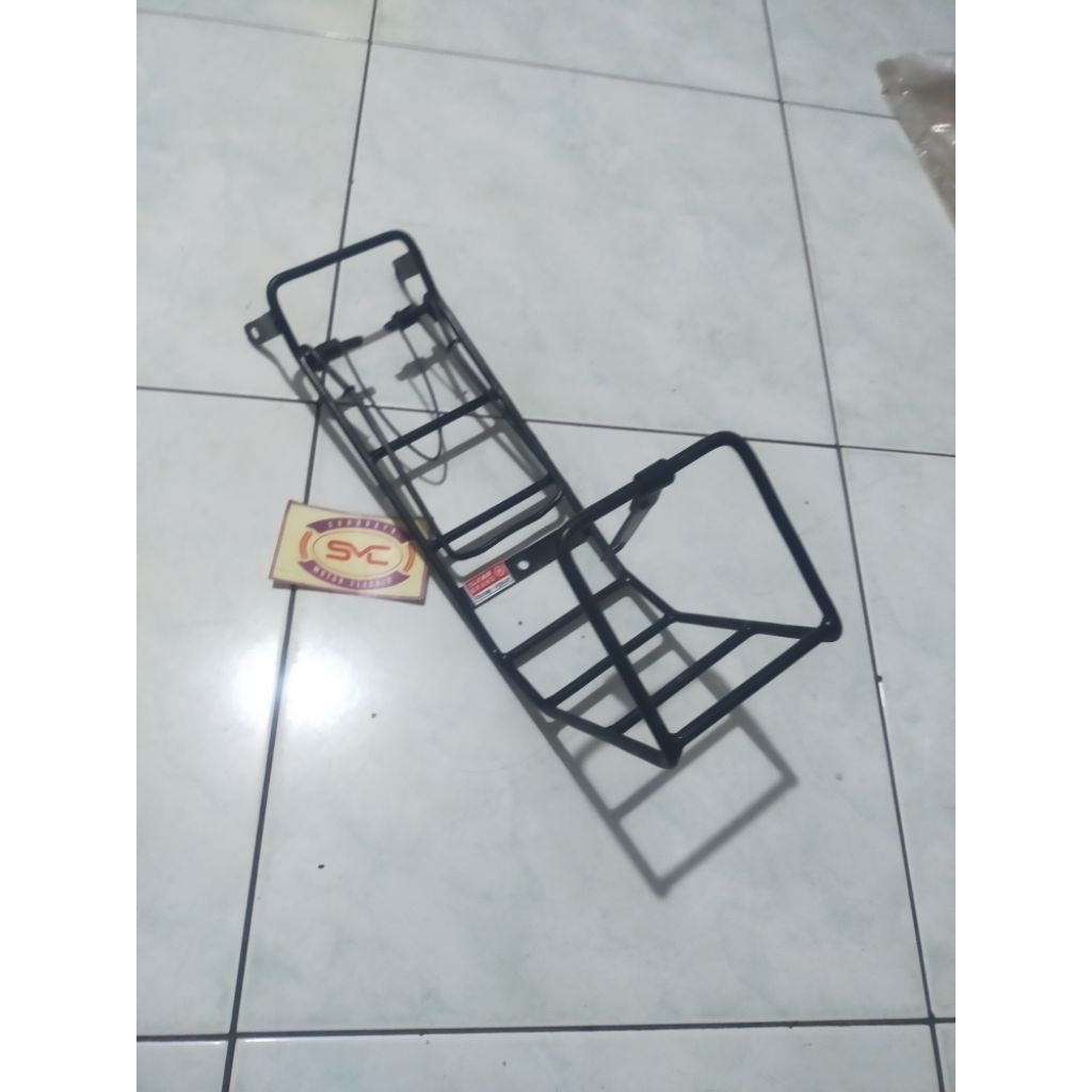 begasi keranjang tengah Suzuki tornado Shogun kebo bahannya tebal hitam