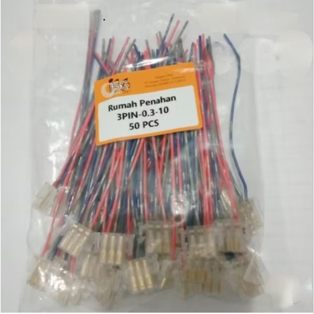 socket tombol 3pin 3 pin kabel