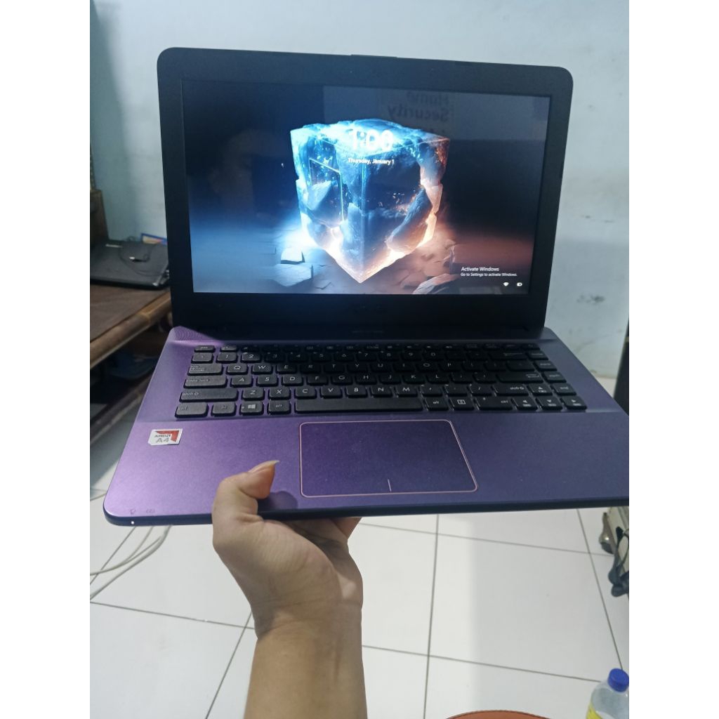 LAPTOP SECOND ASUS X441BA, NORMAL SIAP PAKAI DAN SUDAH PAKAI SSD, ANTI LEMOT