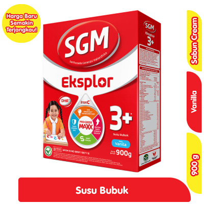 SGM Eksplor 3 + Vanila 900 Gr Box 1 Kg 400 600 1000 1 900Gr Vanilla
