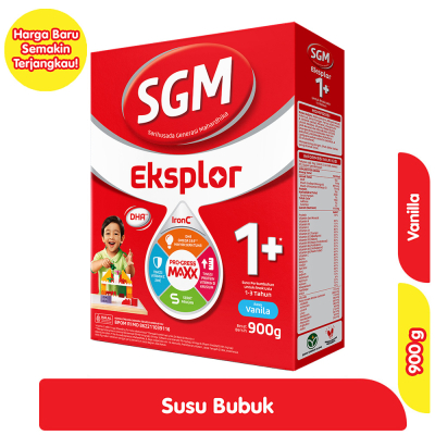 SGM Eksplor 1 + Vanila 900 Gr Box 400 600 1000 1 Kg 900Gr Vanilla