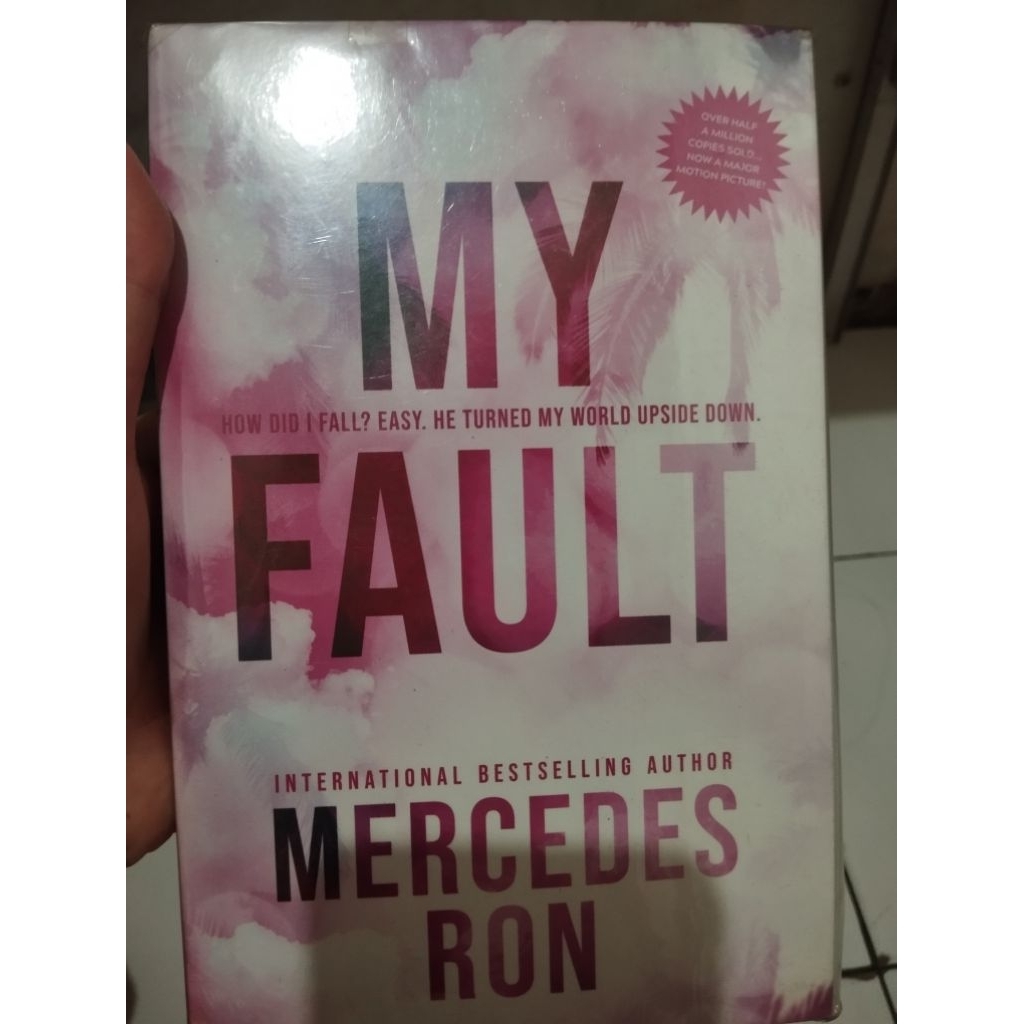 Preloved Novel My Fault by Mercedes Ron