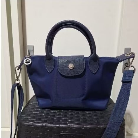 Tas Longchamp Premium (Bukan ORI) Ukuran Kecil | Longchamp Kecil Navy | Tas Selempang Longchamp Tas 
