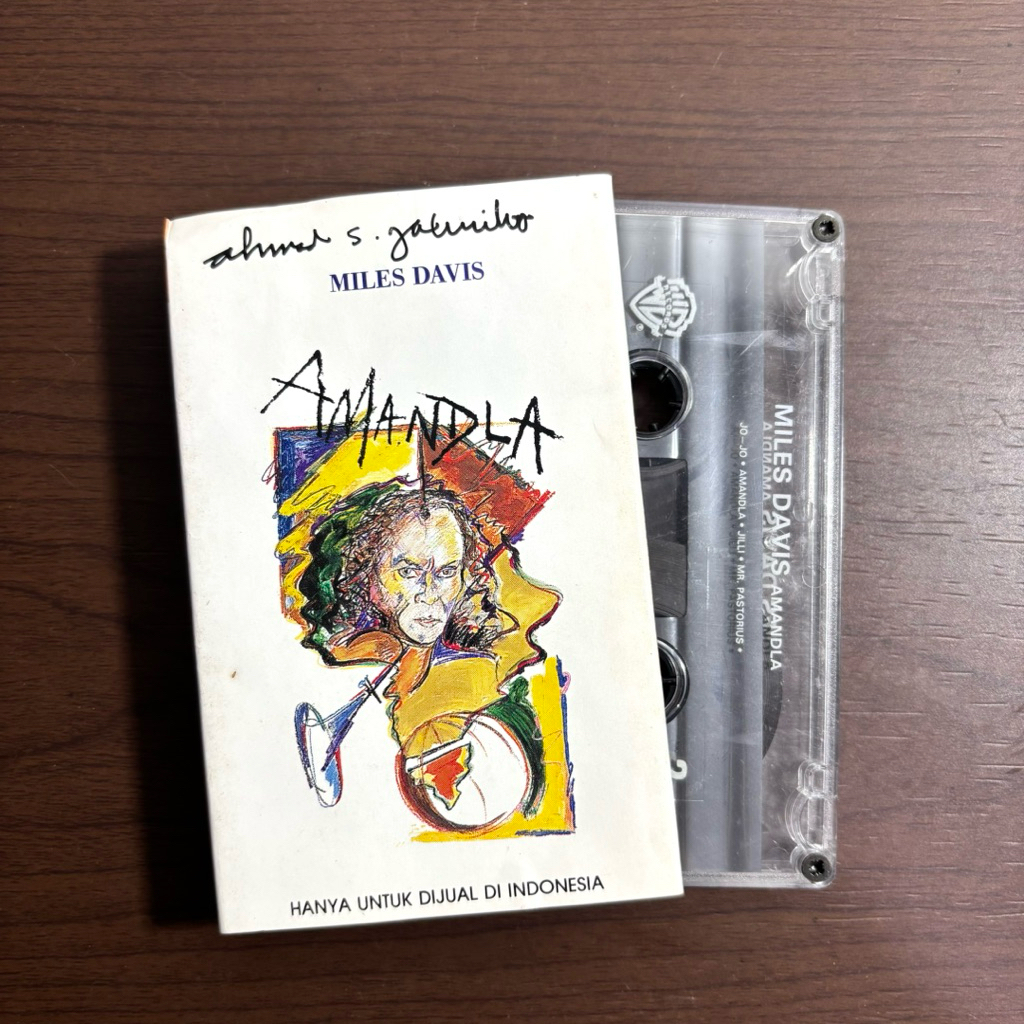Kaset Pita Miles Davis Amandla Album Jazz