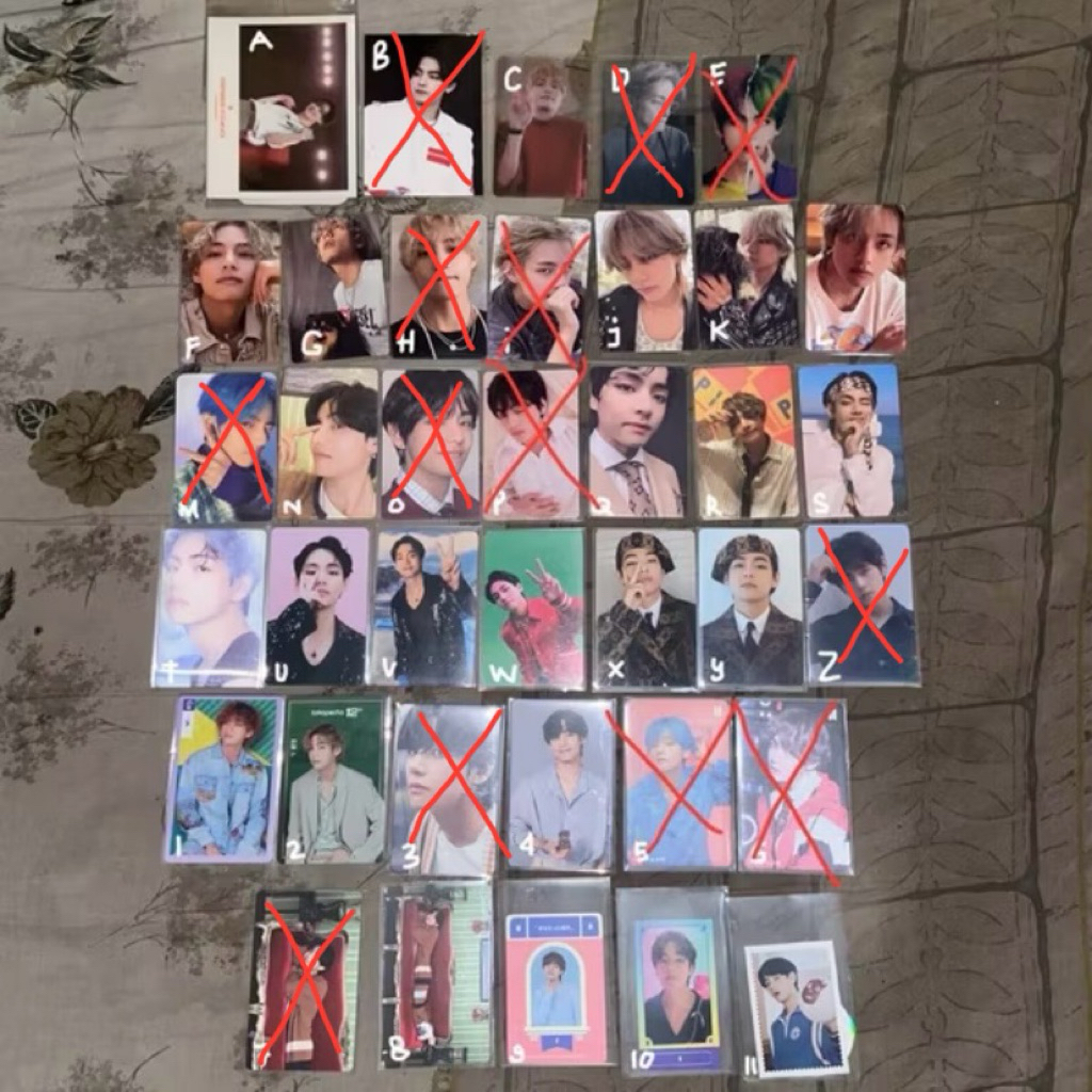 Official photocard Taehyung V BTS