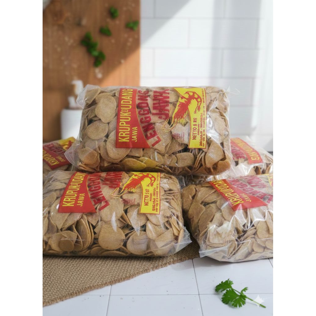 Kerupuk  Udang Sidoarjo – Halal, Isi 5 Kg
