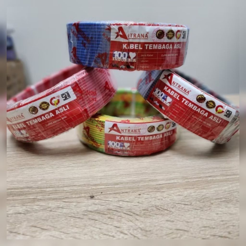 KABEL LISTRIK SNI PLN / KABEL TEMBAGA MURNI / KABEL ISI 1 / KABEL GROUDING / KABEL KAWAT TUNGGAL / K