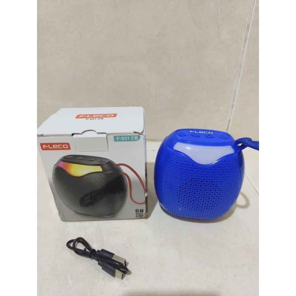 FLECO F-931CB Speaker Wireless Salon Aktif Mini Bluetooth Fleco Super Bass