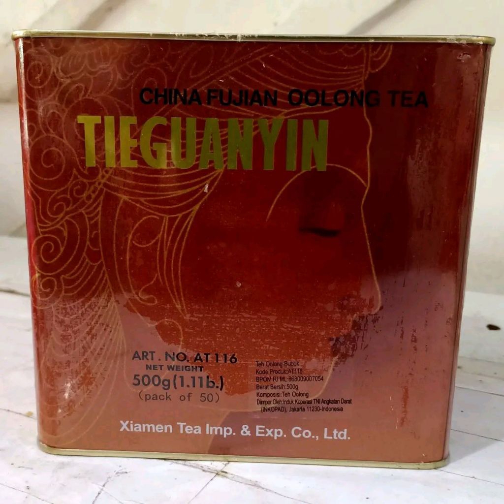 Teh Oolong Bubuk - Tieguanyin Chinese Tea - Teh Tikuanyin - China fujian Oolong tea