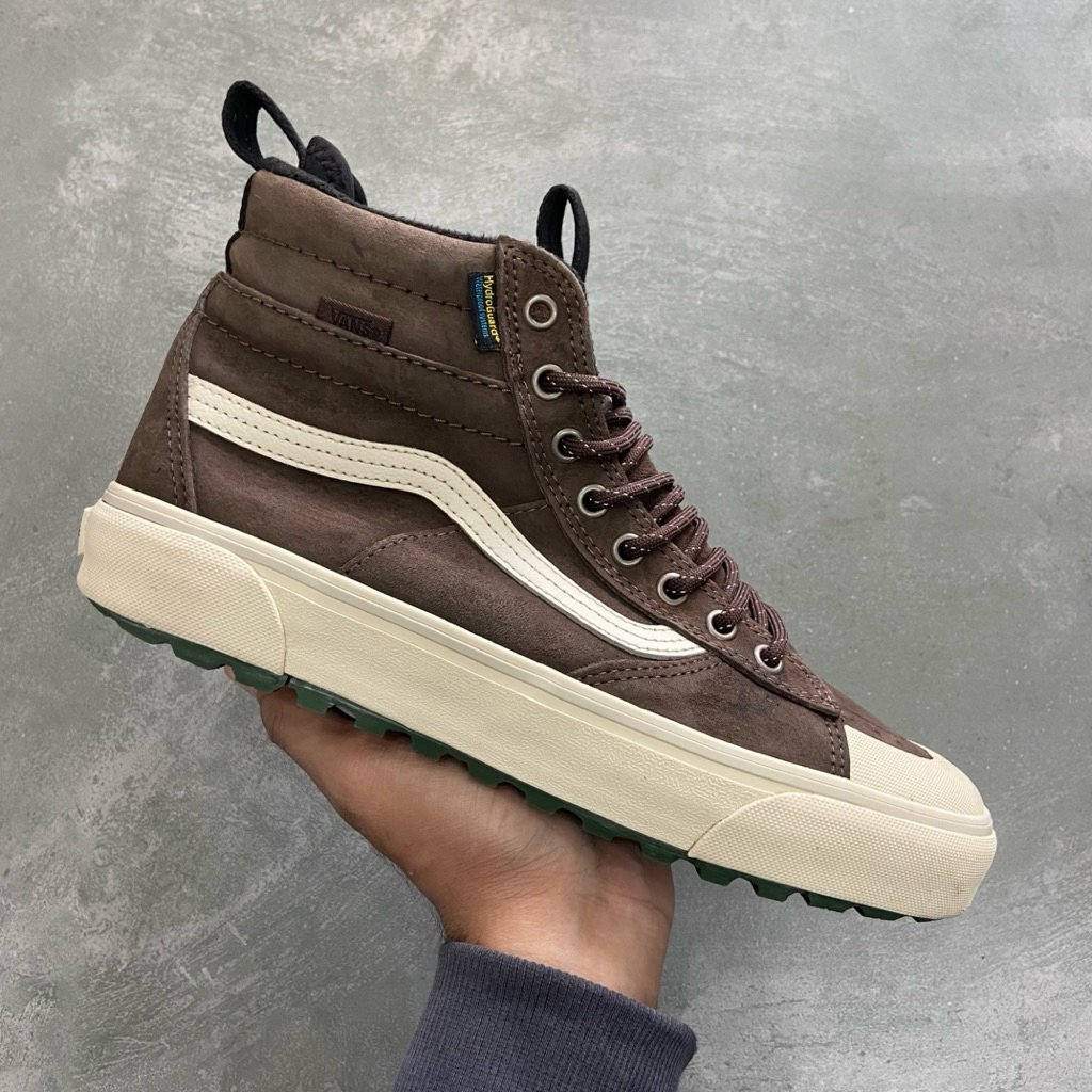 [Size 41] Very Rare Vans Sk8-Hi MTE-2 Boots Utility Pop Brown Turbulence/Demitasse HydroGuard Made F